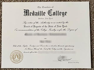 How to get a realistic Medaille College diploma certificate online