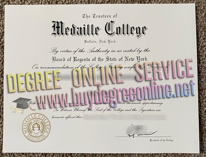 Medaille College diploma