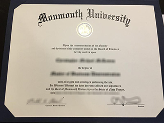 How to order a fake Monmouth University diploma online