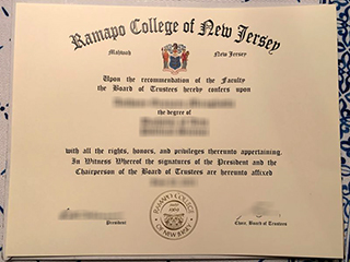 How to order a fake Ramapo College of New Jersey degree online