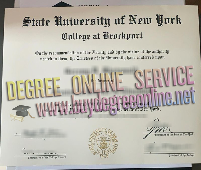 SUNY Brockport degree