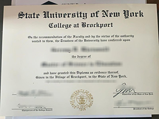 I am looking for a fake SUNY Brockport diploma certificate online