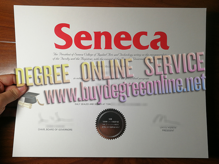 Seneca College diploma