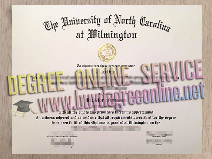 UNC Wilmington diploma