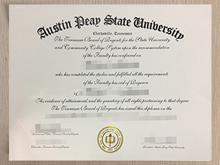 How long to buy a fake Austin Peay State University degree online