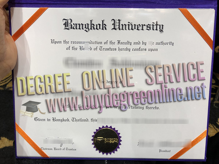 Bangkok university diploma