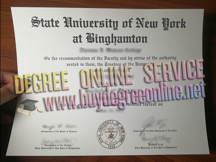 Binghamton University degree