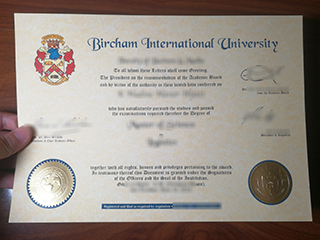 How to get a Bircham International University degree, fake BIU diploma