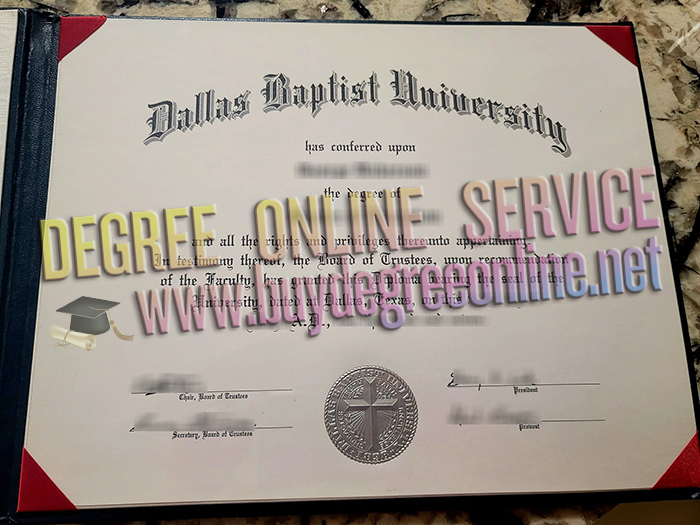 Dallas Baptist University diploma