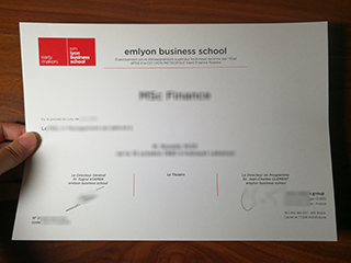 I want to buy a fake Emlyon Business School diploma online