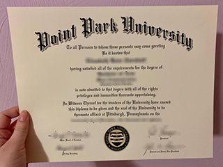 I want to buy a fake Point Park University diploma certificate