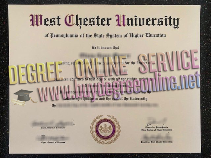 West Chester University degree