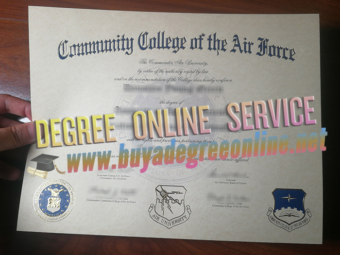 Community College of the Air Force degree