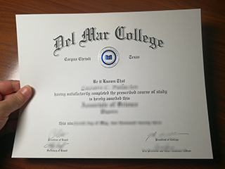 Where to order a fake Del Mar College degree certificate online