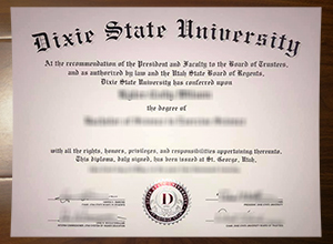 Where to get a realistic Dixie State University diploma in 2022