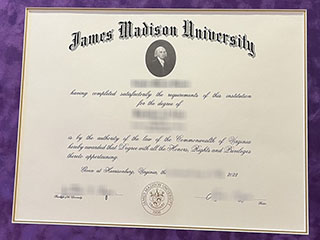 How to get a fake James Madison University diploma online