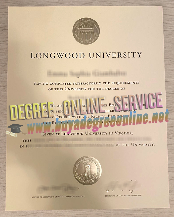 Longwood University diploma