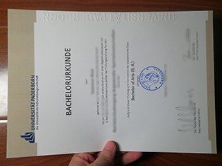 Where to buy a fake Paderborn University diploma in Germany