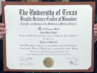 Where to order a fake UTHealth Houston degree online