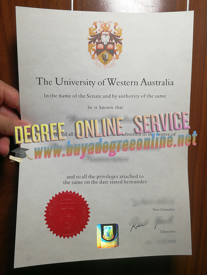 University of Western Australia diploma