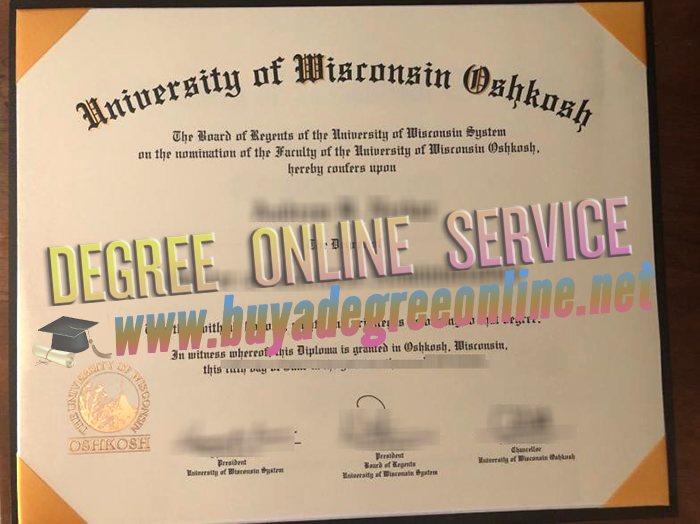 University of Wisconsin Oshkosh diploma