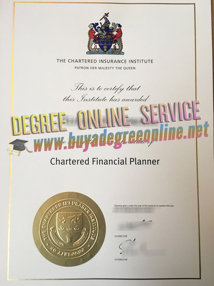 Certified Financial Planner Certificate