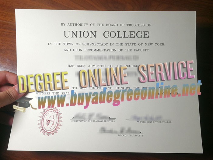 Union College diploma