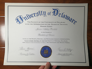 I am looking for a University of Delaware diploma in 2023