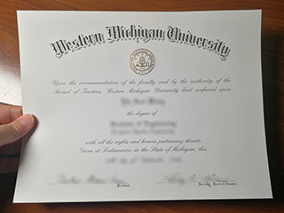 I want to buy a fake Western Michigan University diploma online