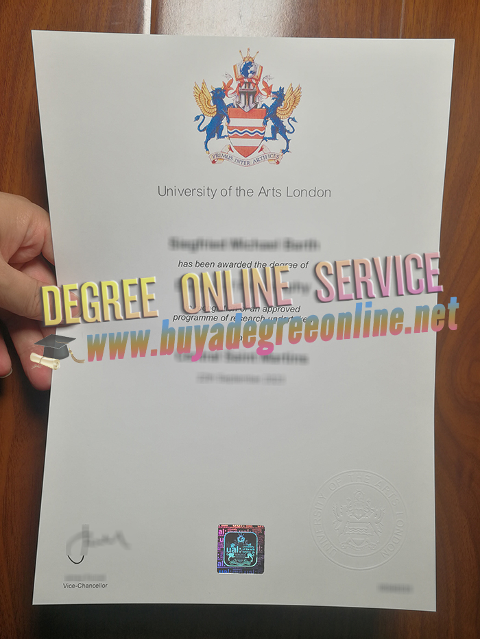 University of the Arts London degree