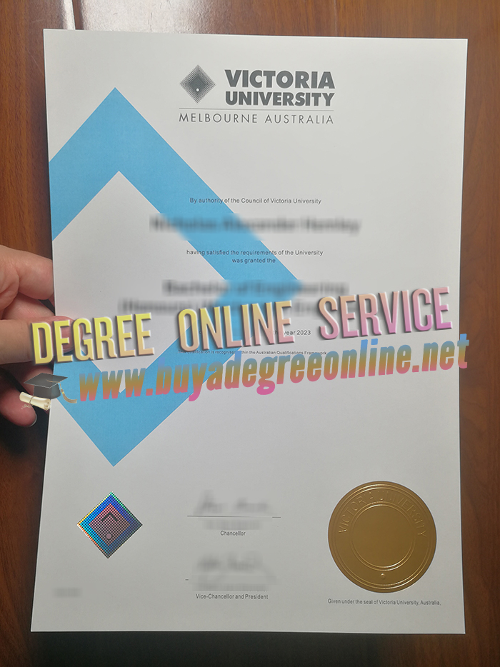 Victoria University degree