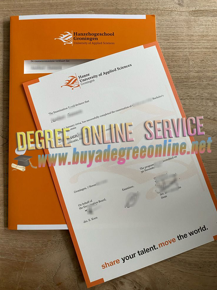 Hanze University of Applied Sciences degree