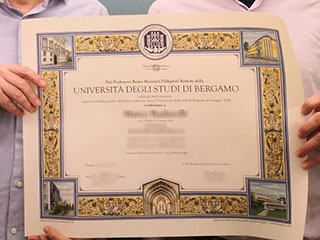 Where to order a fake University of Bergamo diploma certificate online