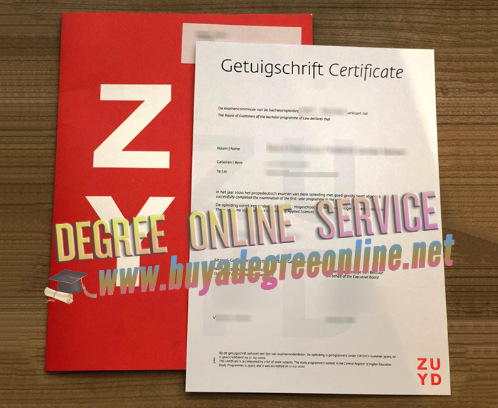 Zuyd Hogeschool diploma