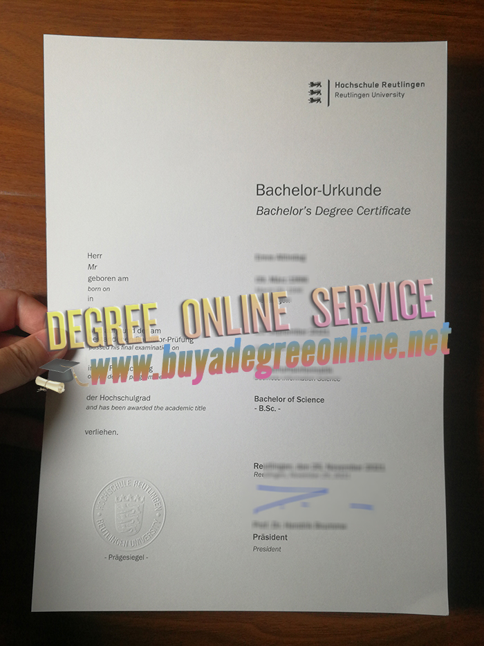 Reutlingen University degree