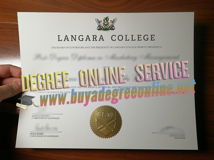 Langara College degree