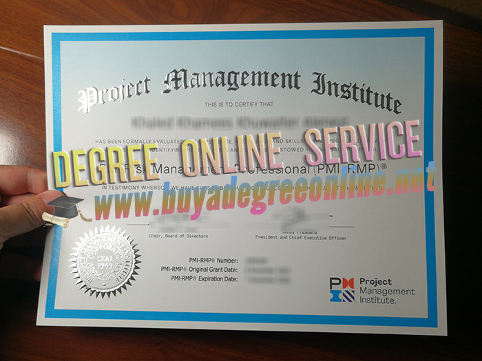 PMI-RMP certificate