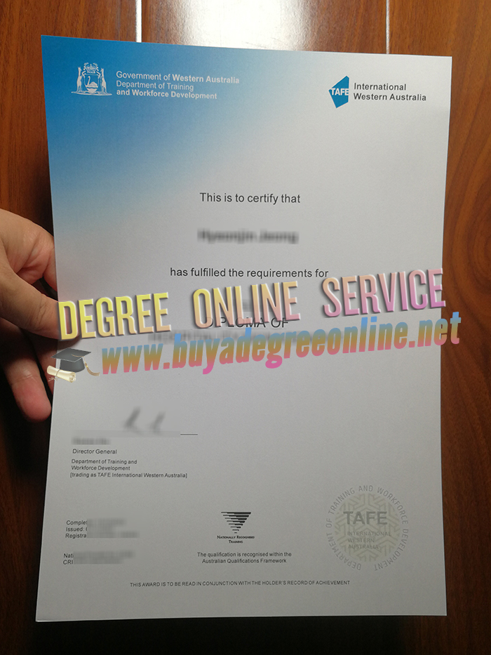 TAFE International WA diploma