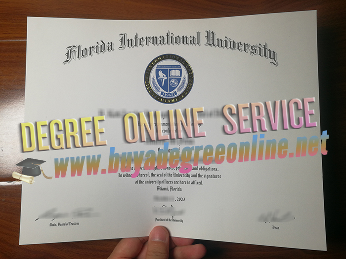 Florida International University diploma