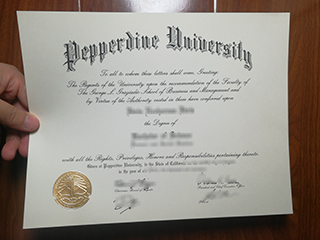 Where to order a realistic Pepperdine University degree in 2023