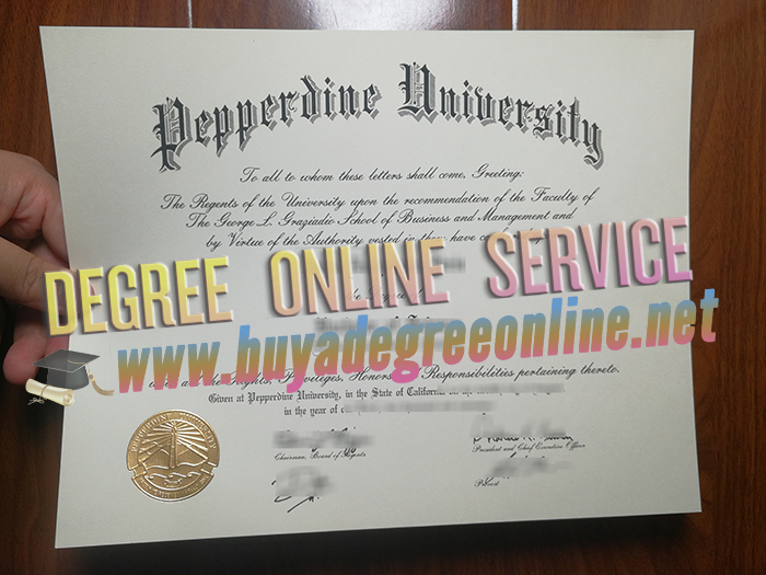 Pepperdine University degree