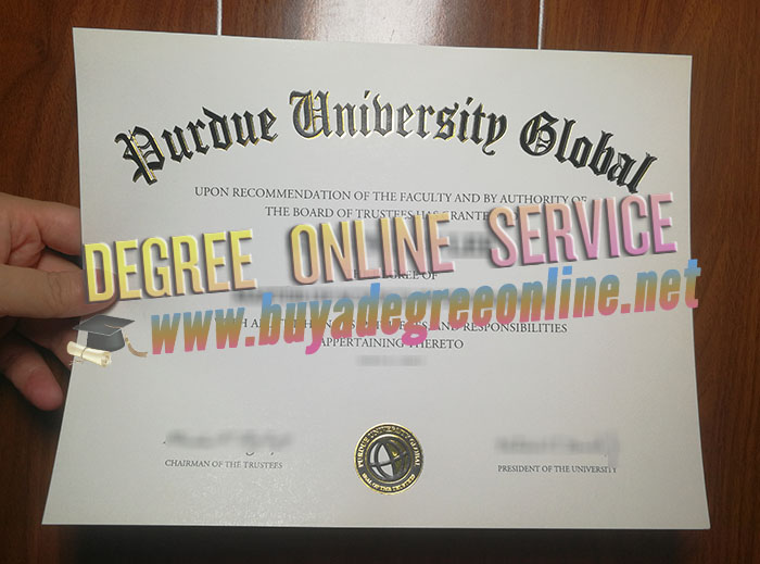 Purdue University Global diploma