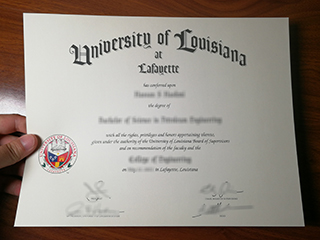 How to order a fake University of Louisiana at Lafayette diploma in 2024