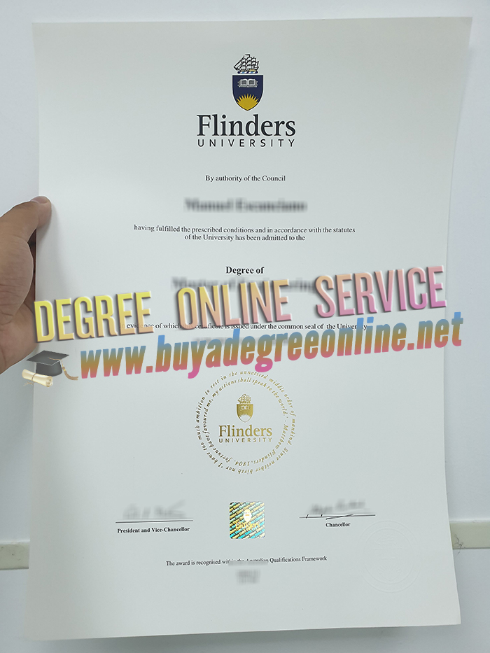 Flinders University diploma