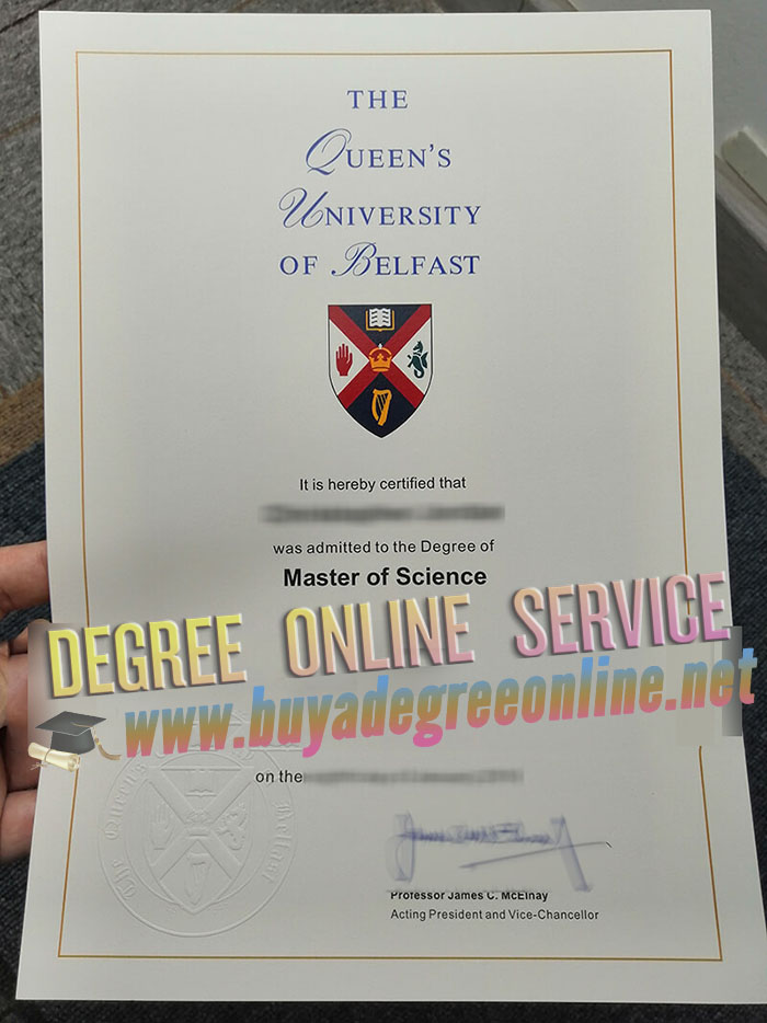 Queen’s University Belfast diploma