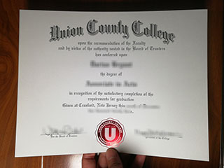 Can I purchase a fake Union County College diploma online?