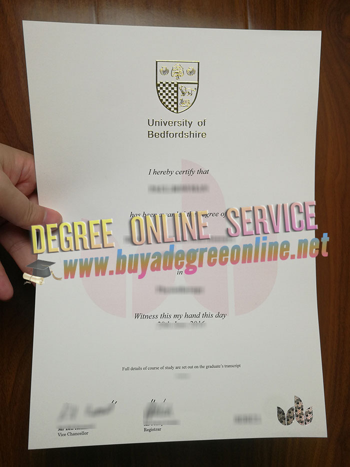 University of Bedfordshire diploma