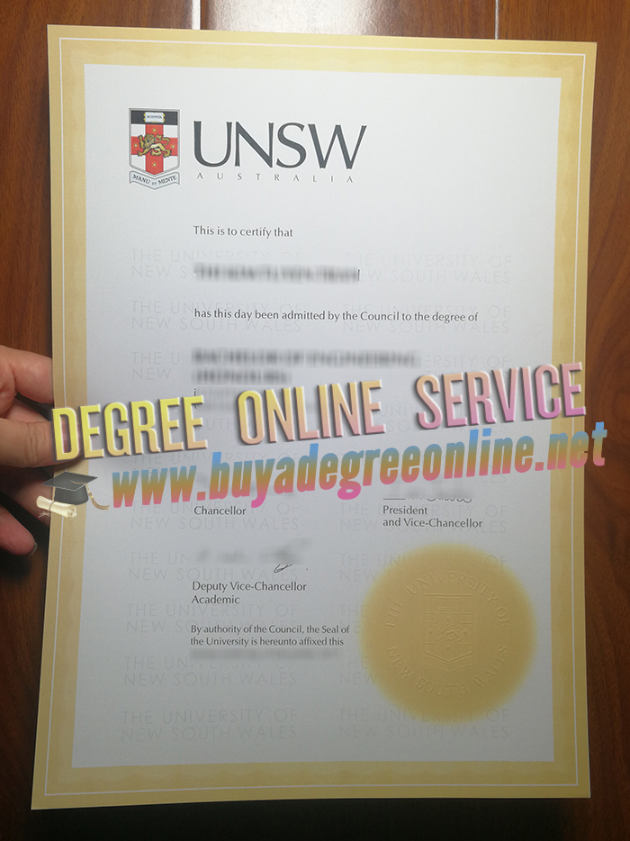 University of New South Wales diploma