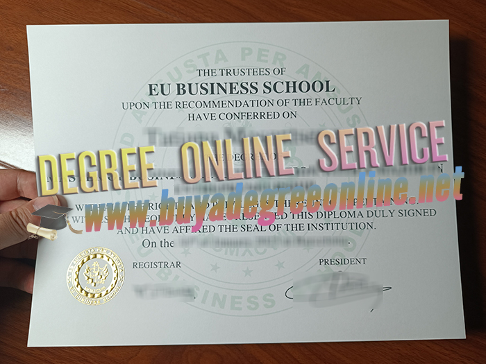 EU Business School degree