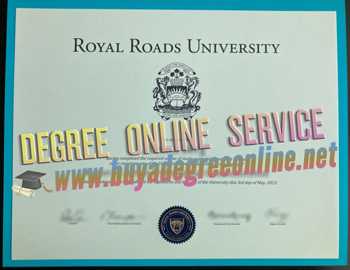 Royal Roads University diploma